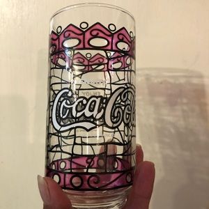 Vintage coke glasses